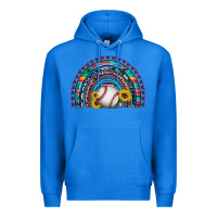 True Royal baseball rainbow Premium Hoodie - Artiststas
