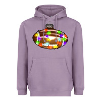 Lavender Christmas football Heavyweight Hoodie - RanaPortraitStore