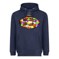Navy Christmas football Heavyweight Hoodie - RanaPortraitStore