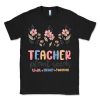 Black teacher plant seeds that grow forever Classic Tee - MaliasSmallBusiness