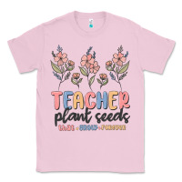 Bubblegum Pink teacher plant seeds that grow forever Classic Tee - MaliasSmallBusiness