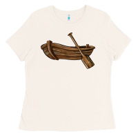 Bone rowboat Ladies Tee - BarkalooDesign