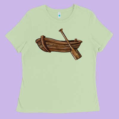 Rowboat Ladies Tee Designed By Barkaloodesign