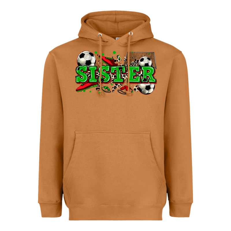 Sister Soccer Heavyweight Hoodie by Zillion Design Studio | Teevron