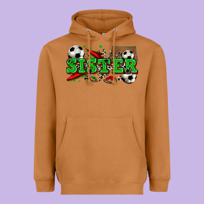Sister Soccer Heavyweight Hoodie Designed By Zillion Design Studio