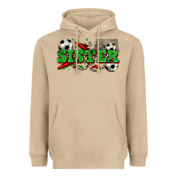 Mushroom sister soccer Heavyweight Hoodie - Zillion Design Studio
