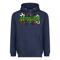 Navy sister soccer Heavyweight Hoodie - Zillion Design Studio