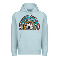 Soccer Rainbow Premium Hoodie | Teevron