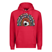 Cardinal soccer rainbow Premium Hoodie - Artiststas