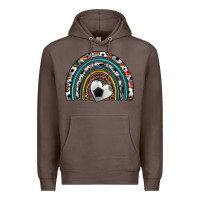Coffee soccer rainbow Premium Hoodie - Artiststas