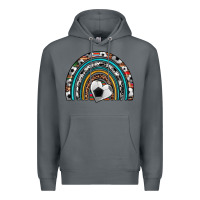 Rock soccer rainbow Premium Hoodie - Artiststas