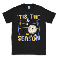 Black tis the season volleyball Classic Tee - MaliasSmallBusiness