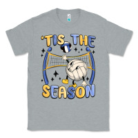 Heather Grey tis the season volleyball Classic Tee - MaliasSmallBusiness