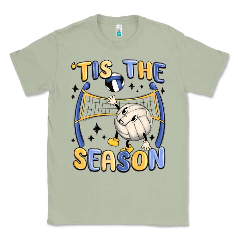 Tis The Season Volleyball Classic Tee by MaliasSmallBusiness | Teevron