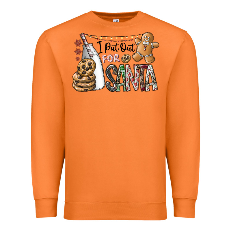I Put Out For Santa Premium Sweatshirt by CowhideDigitalArt | Teevron