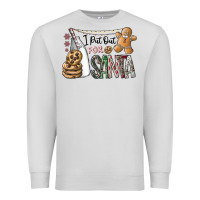 Dove Grey i put out for santa Premium Sweatshirt - CowhideDigitalArt