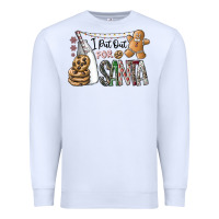 White i put out for santa Premium Sweatshirt - CowhideDigitalArt
