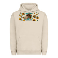 Pigment French Oak dead inside but caffeinated momlife Urban Hoodie - Jasminsmagicworld