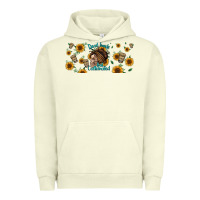 Pigment Pistachio dead inside but caffeinated momlife Urban Hoodie - Jasminsmagicworld