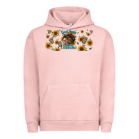 Pigment Salmon dead inside but caffeinated momlife Urban Hoodie - Jasminsmagicworld