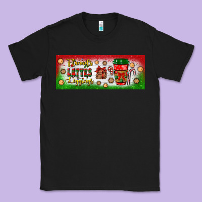 Flannels Lattes Leggings Classic Tee Designed By Bundleandbundleshop