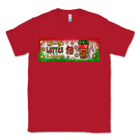 Red flannels lattes leggings Classic Tee - BundleAndBundleShop