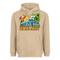 Mushroom beachin Heavyweight Hoodie - texasbilliewilder