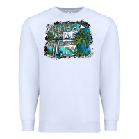 White summer vibes Premium Sweatshirt - SublimationCraftShop