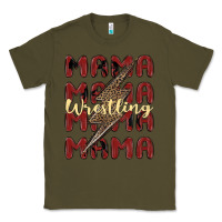 Army Green wrestling mama Classic Tee - MaliasSmallBusiness
