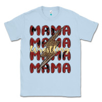Dusty Blue wrestling mama Classic Tee - MaliasSmallBusiness