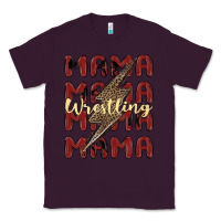 Plum wrestling mama Classic Tee - MaliasSmallBusiness