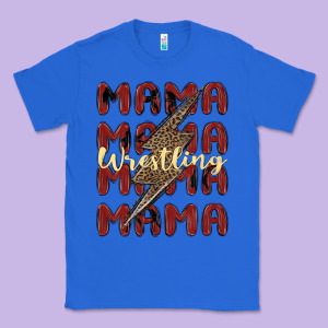 Wrestling Mama Classic Tee Designed By Maliassmallbusiness