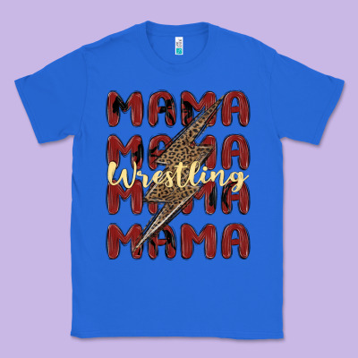 Classic Tee wrestling mama