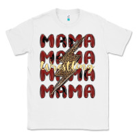 White wrestling mama Classic Tee - MaliasSmallBusiness
