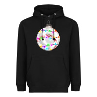 Black Christmas baseball Heavyweight Hoodie - RanaPortraitStore
