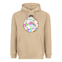 Mushroom Christmas baseball Heavyweight Hoodie - RanaPortraitStore