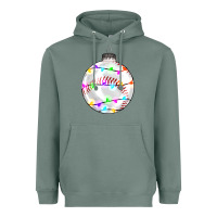 Sage Christmas baseball Heavyweight Hoodie - RanaPortraitStore