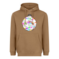 Toasted Coconut Christmas baseball Heavyweight Hoodie - RanaPortraitStore