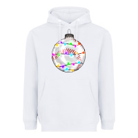White Christmas baseball Heavyweight Hoodie - RanaPortraitStore
