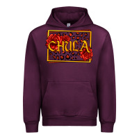 Mauve Wine Spanish chula with roses Urban Hoodie - Jasminsmagicworld