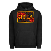 Pigment Black Spanish chula with roses Urban Hoodie - Jasminsmagicworld