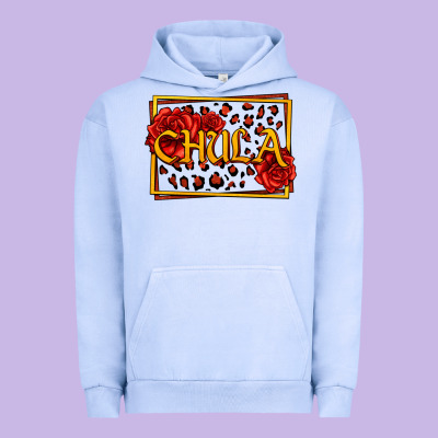 Spanish Chula With Roses Urban Hoodie Designed By Jasminsmagicworld