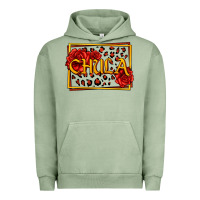Pigment Oil Green Spanish chula with roses Urban Hoodie - Jasminsmagicworld