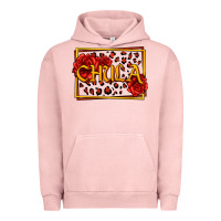Pigment Salmon Spanish chula with roses Urban Hoodie - Jasminsmagicworld