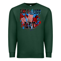Sports Green Let's get lit 4th of july Premium Sweatshirt - CowGirlArtShop