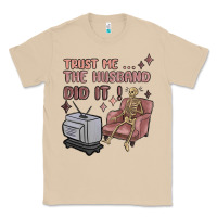 Mushroom trust me the husband did it Classic Tee - MaliasSmallBusiness