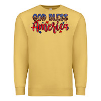 God Bless America Premium Sweatshirt | Teevron