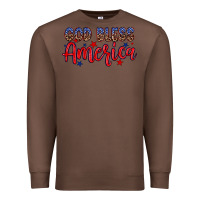 Chestnut God bless America Premium Sweatshirt - Neo Western