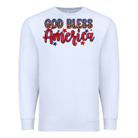 White God bless America Premium Sweatshirt - Neo Western