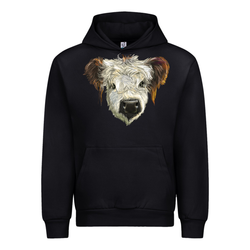 White Calf Scottish Urban Hoodie by BarkalooDesign | Teevron